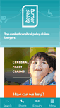 Mobile Screenshot of cerebralpalsy-lawyers.co.uk